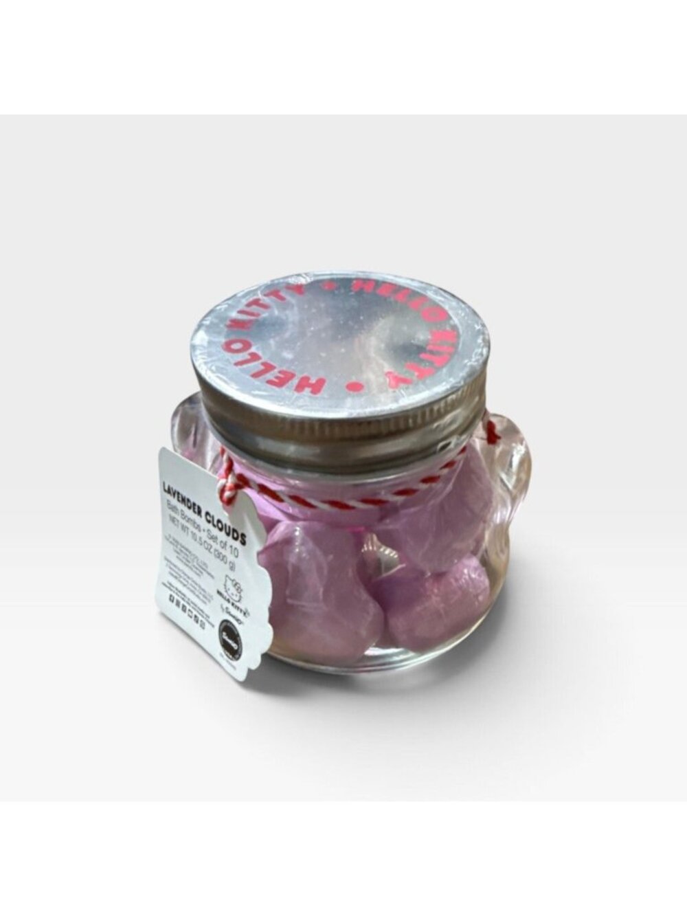 Sanrio Hello Kitty Bath Bomb Jar with Lavender Clouds - 10.5 Oz New - Picture 5 of 6